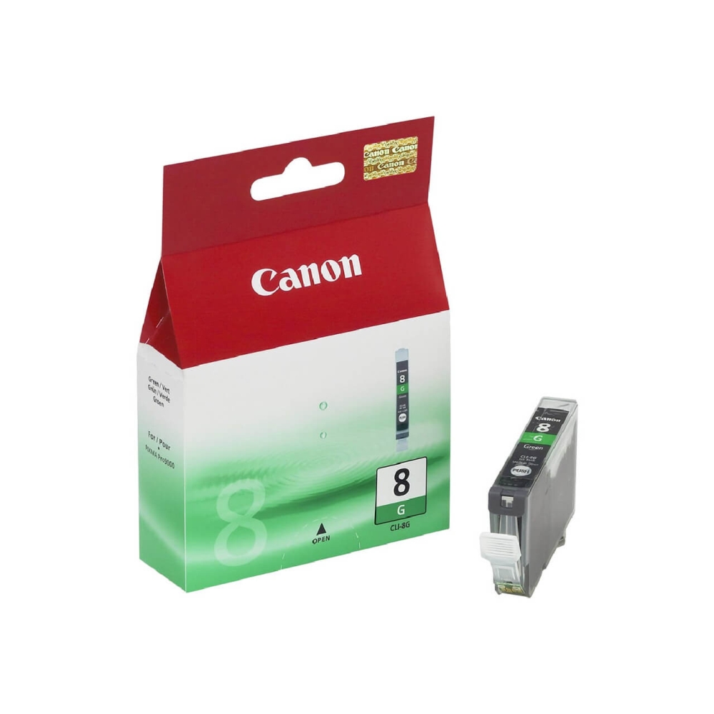 Original Canon Tintenpatrone 0627B001 / CLI-8G Grün