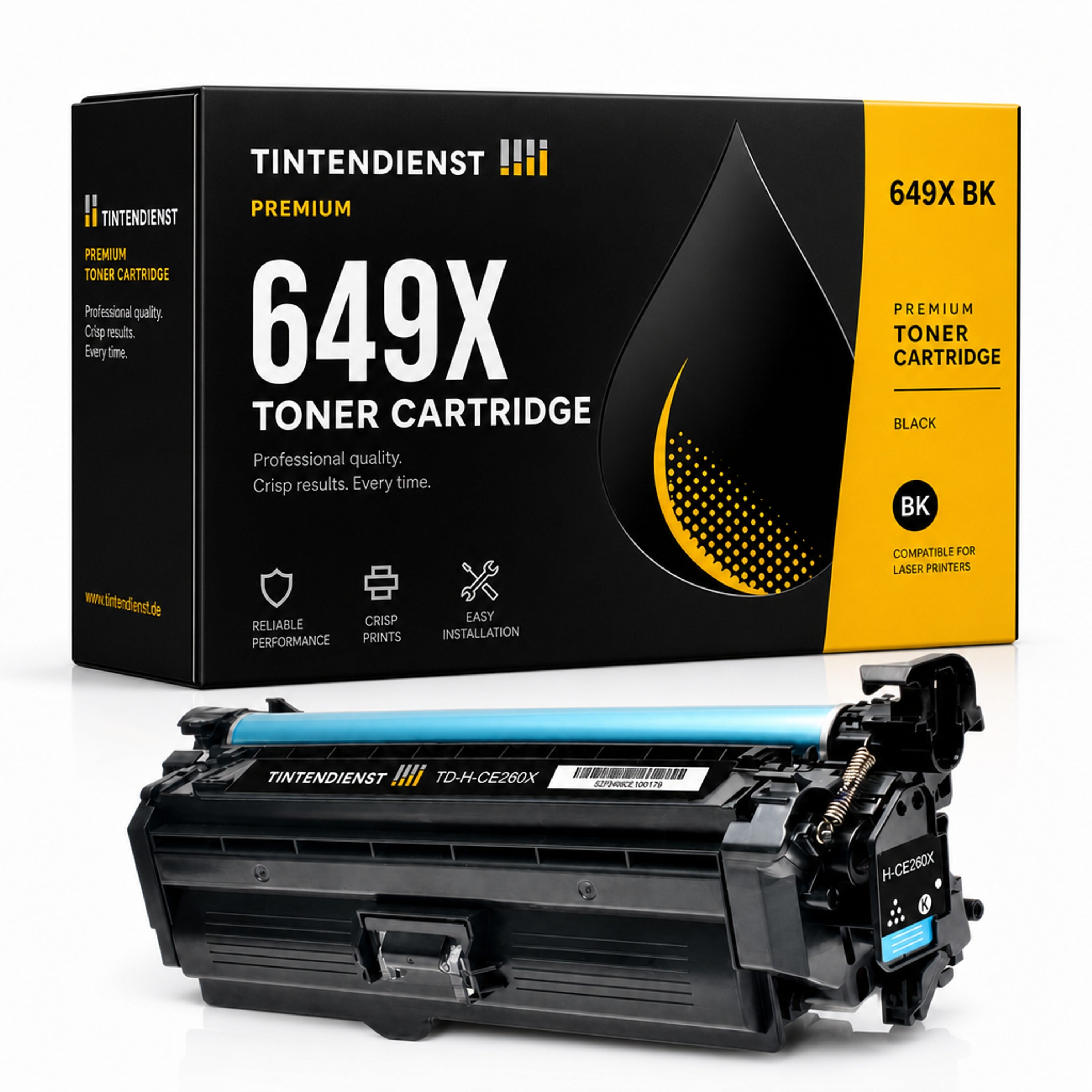 Toner kompatibel zu HP 649X, schwarz