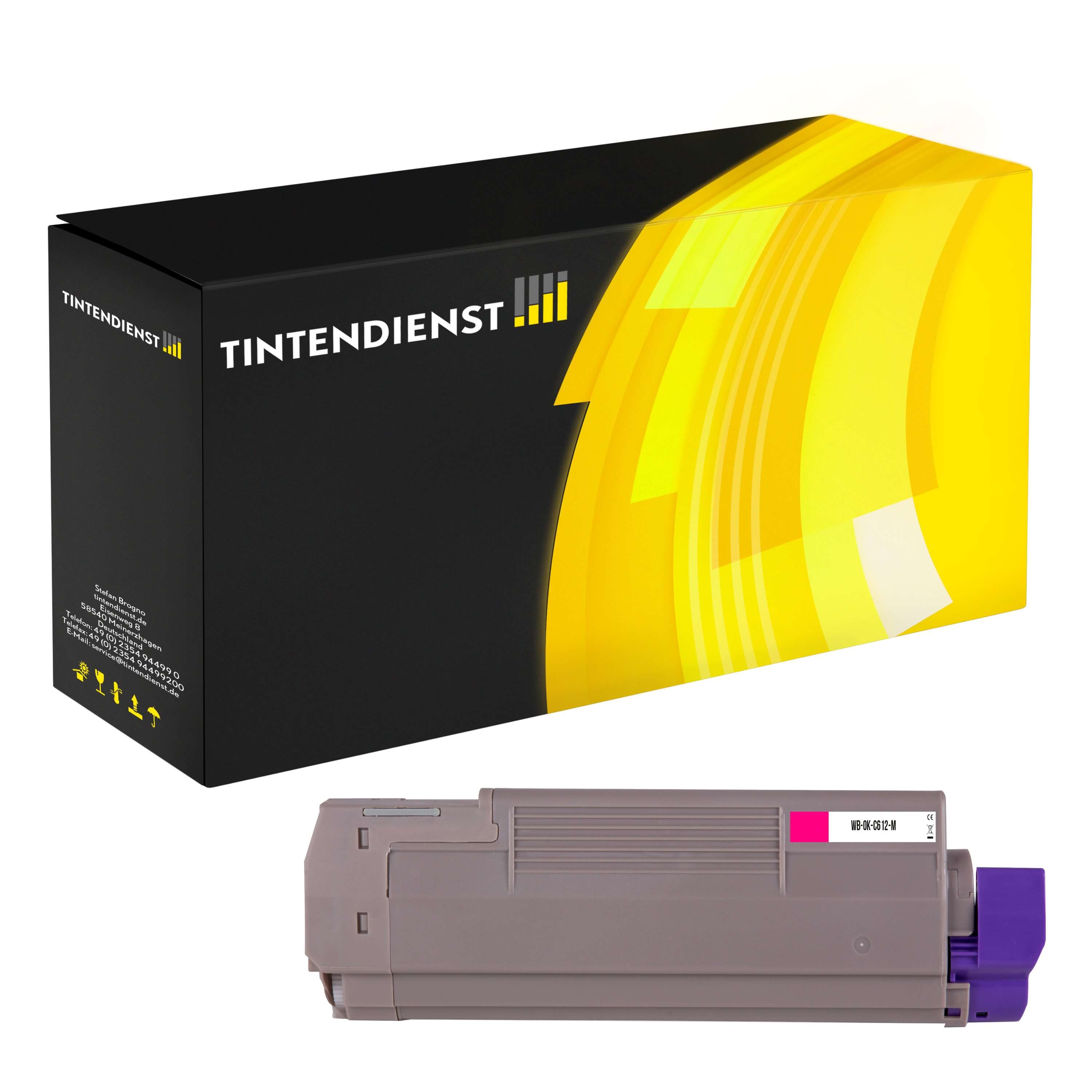 Toner kompatibel zu OKI 46507506, magenta
