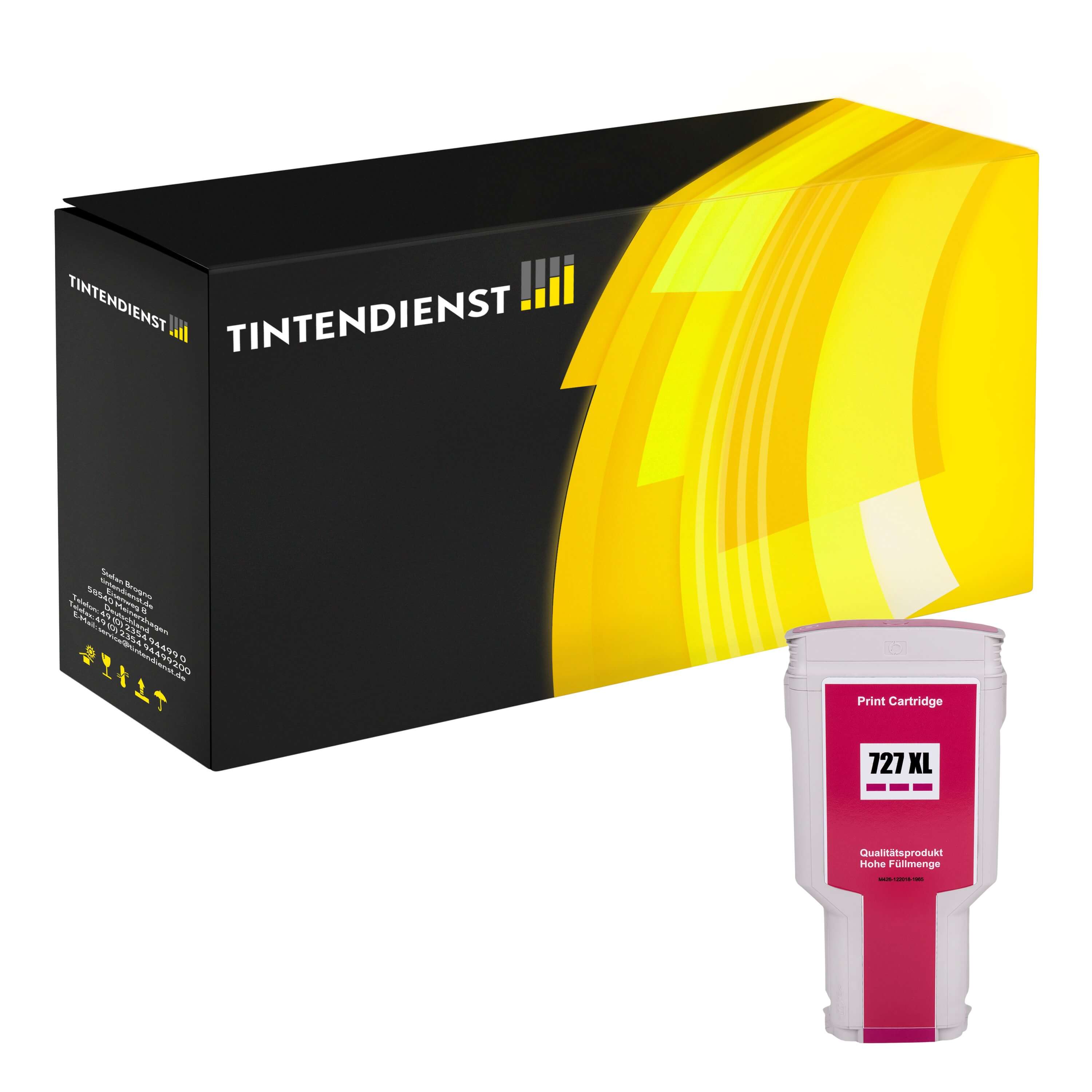 Druckerpatrone kompatibel zu HP 728, magenta