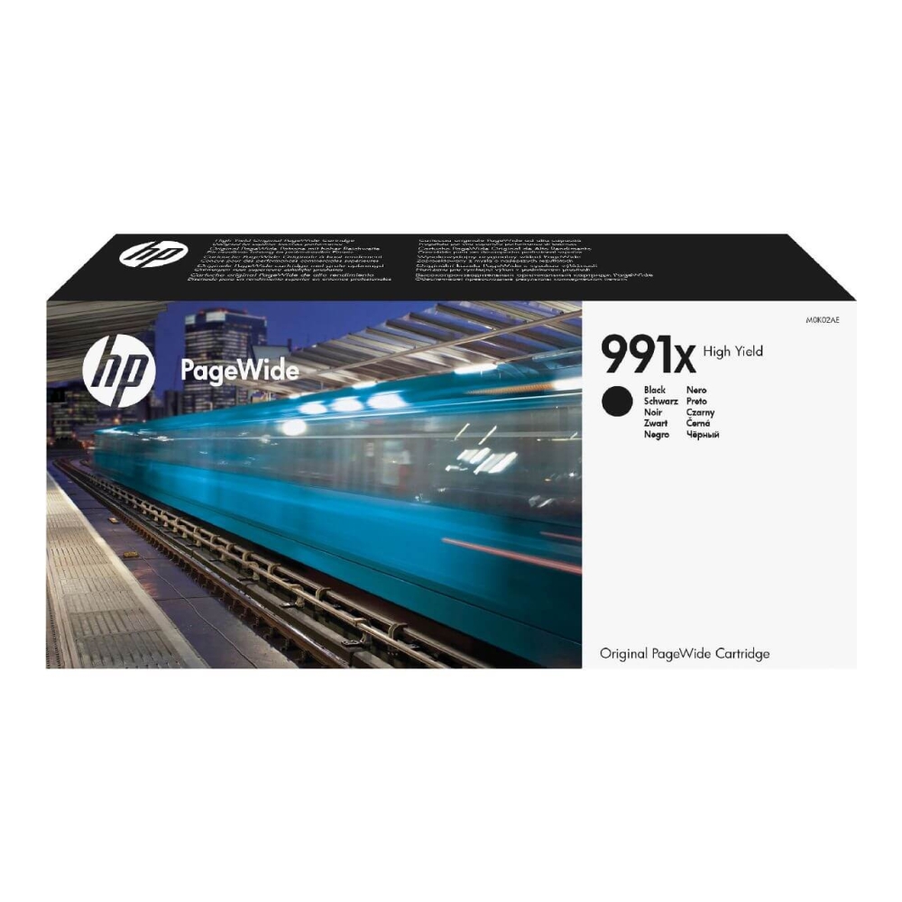Original HP Tintenpatrone M0K02AE / 991X Schwarz