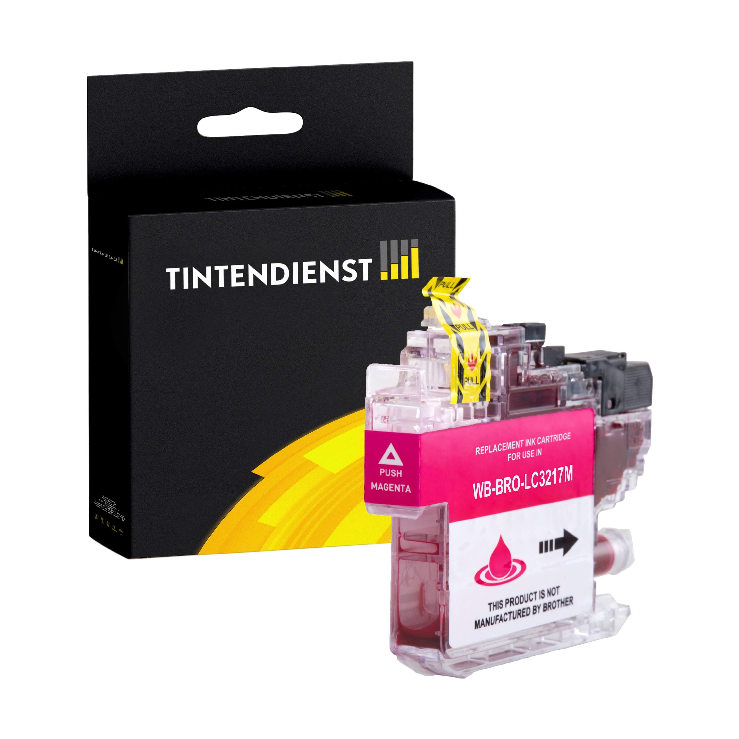 Tintendienst kompatibel für Brother Tintenpatrone LC-3217M Magenta