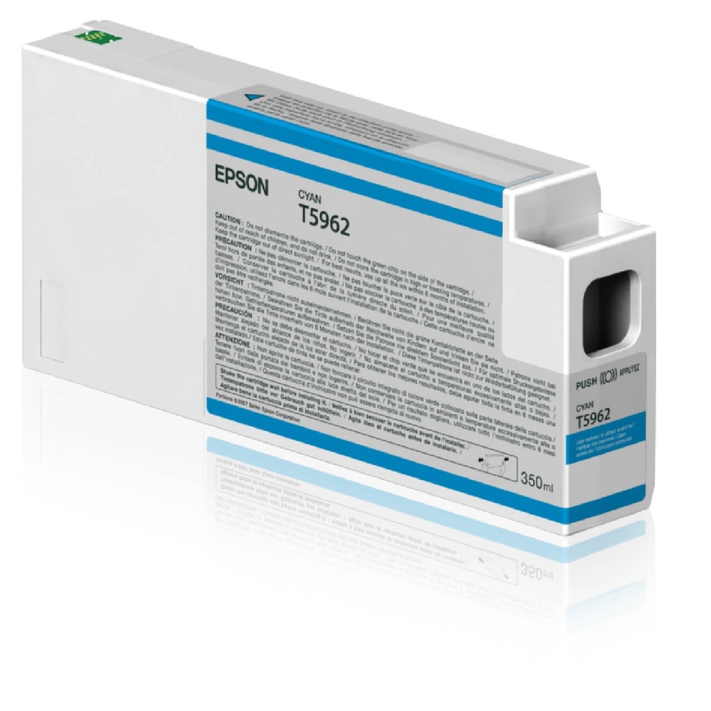 Original Epson Tintenpatrone C13T596200 / T5962 Cyan