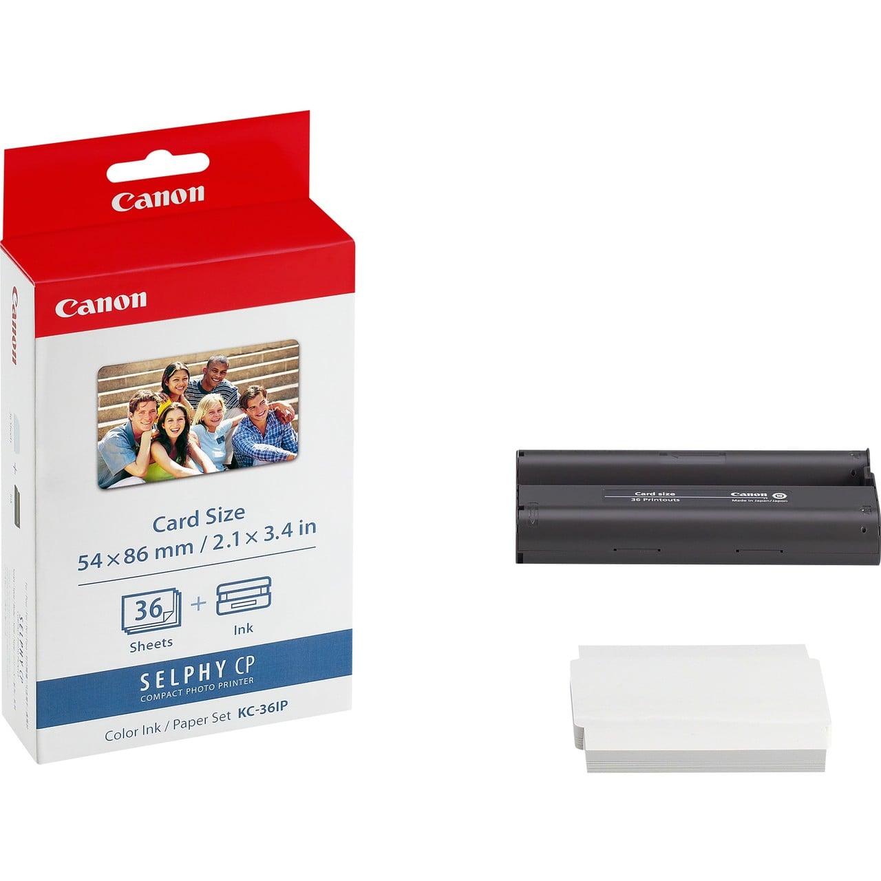 Original Canon Farbband Multipack 7739A001 / KC-36IP Color