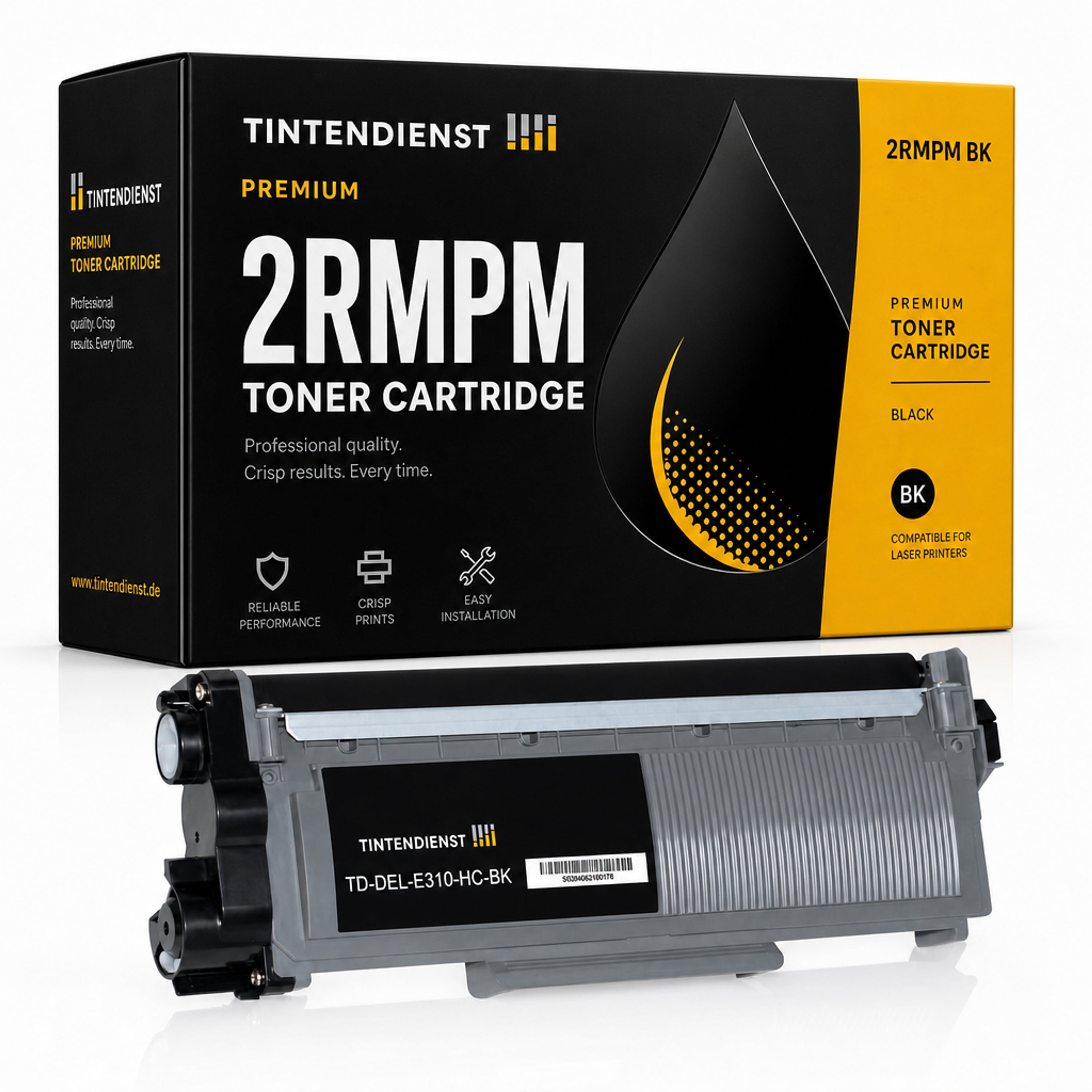 Toner kompatibel zu Dell 2RMPM, schwarz