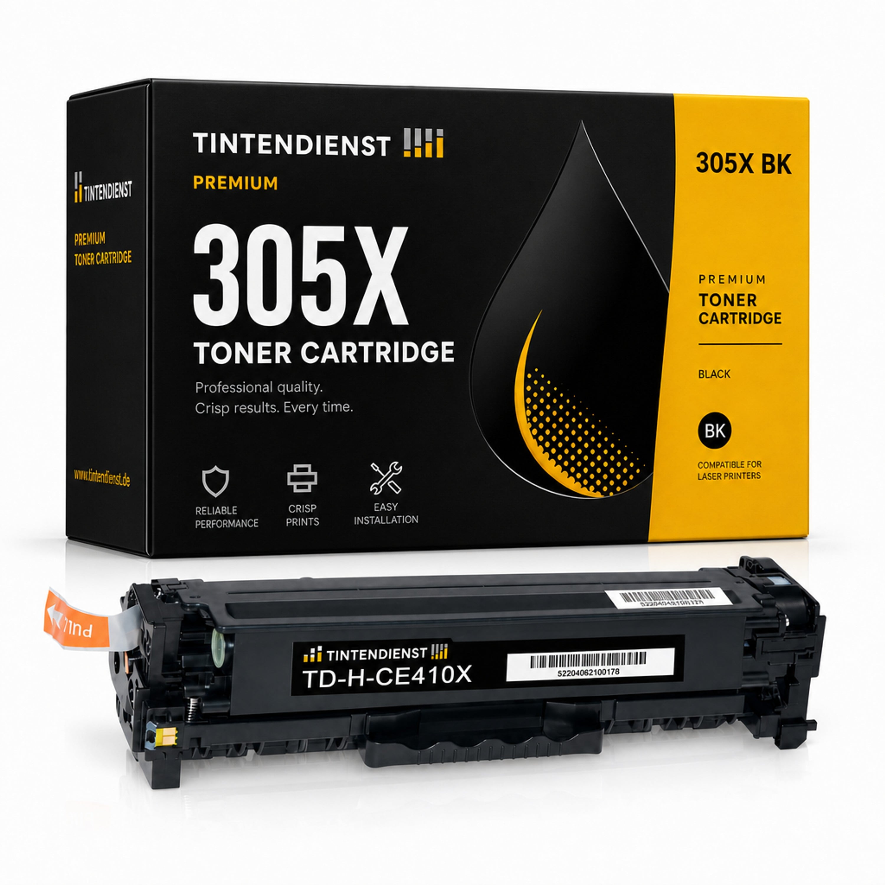 Toner kompatibel zu HP 305X, schwarz