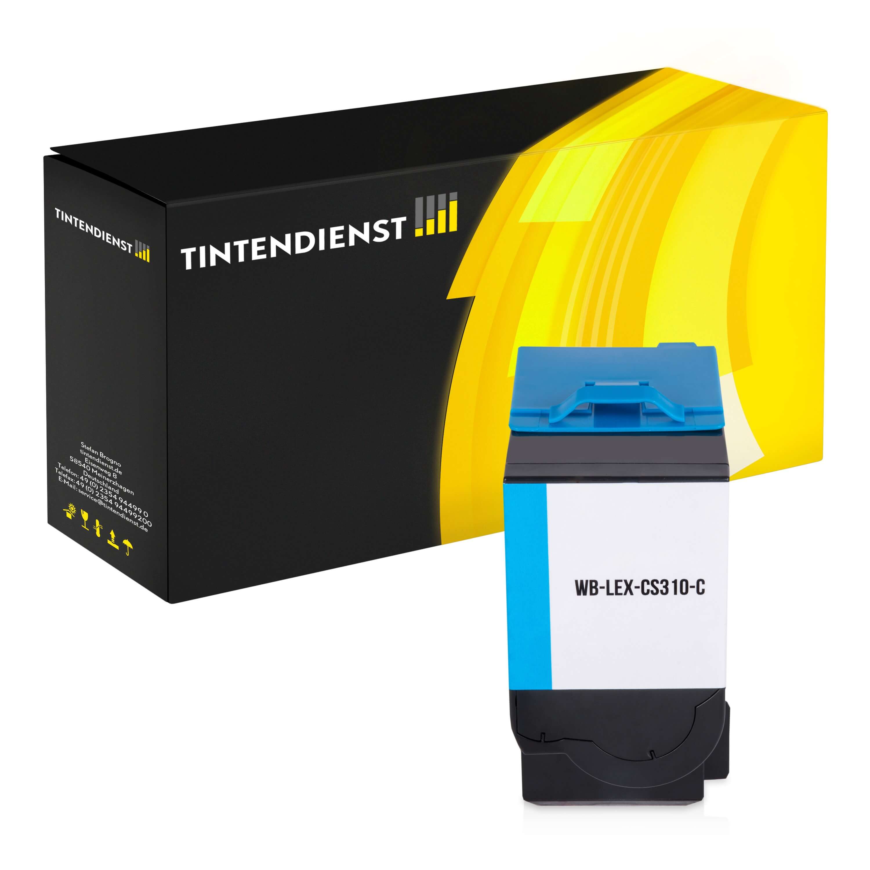 Lexmark 70C20C0 Toner cyan – Tintendienst kompatibel