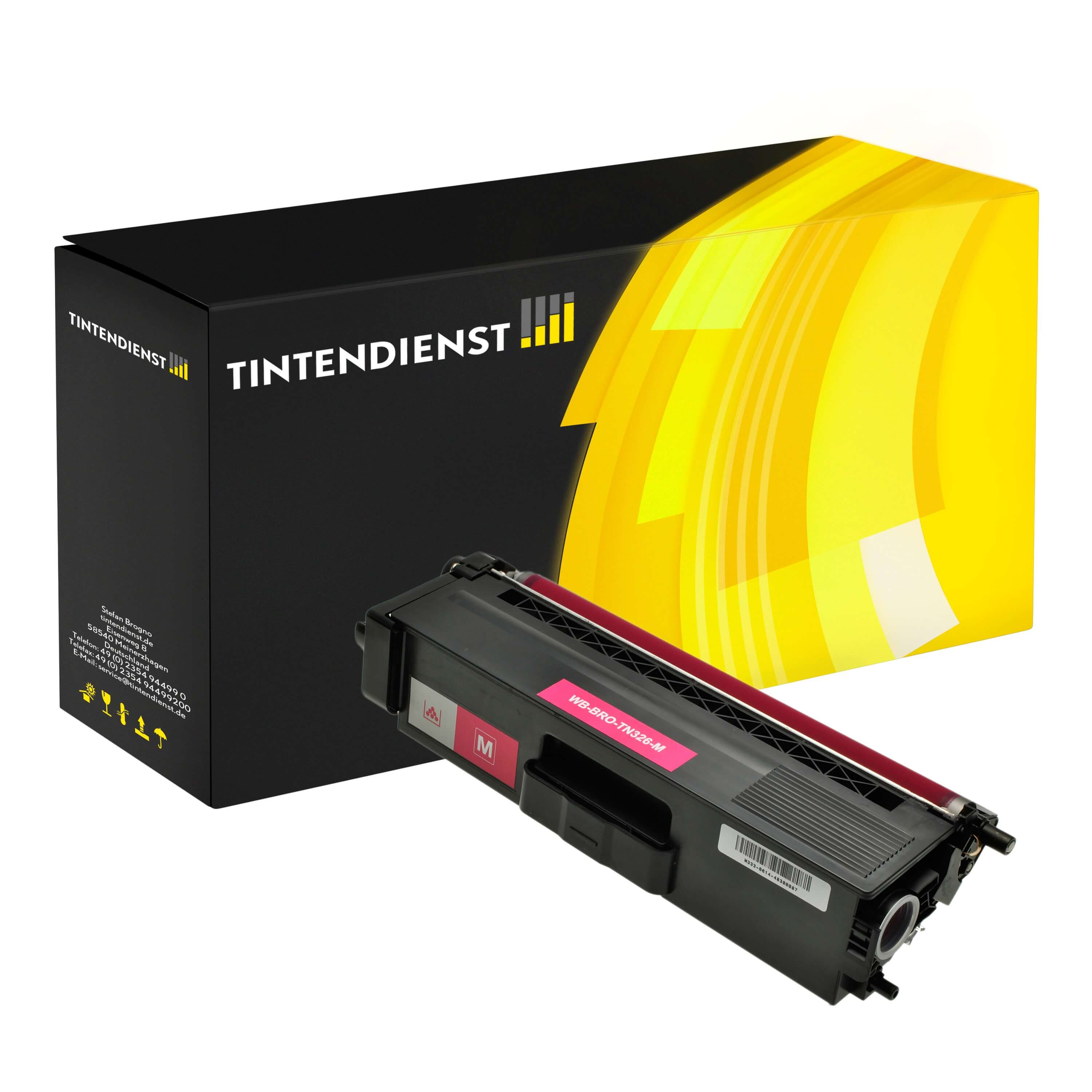 Toner kompatibel zu Brother TN-326M, magenta