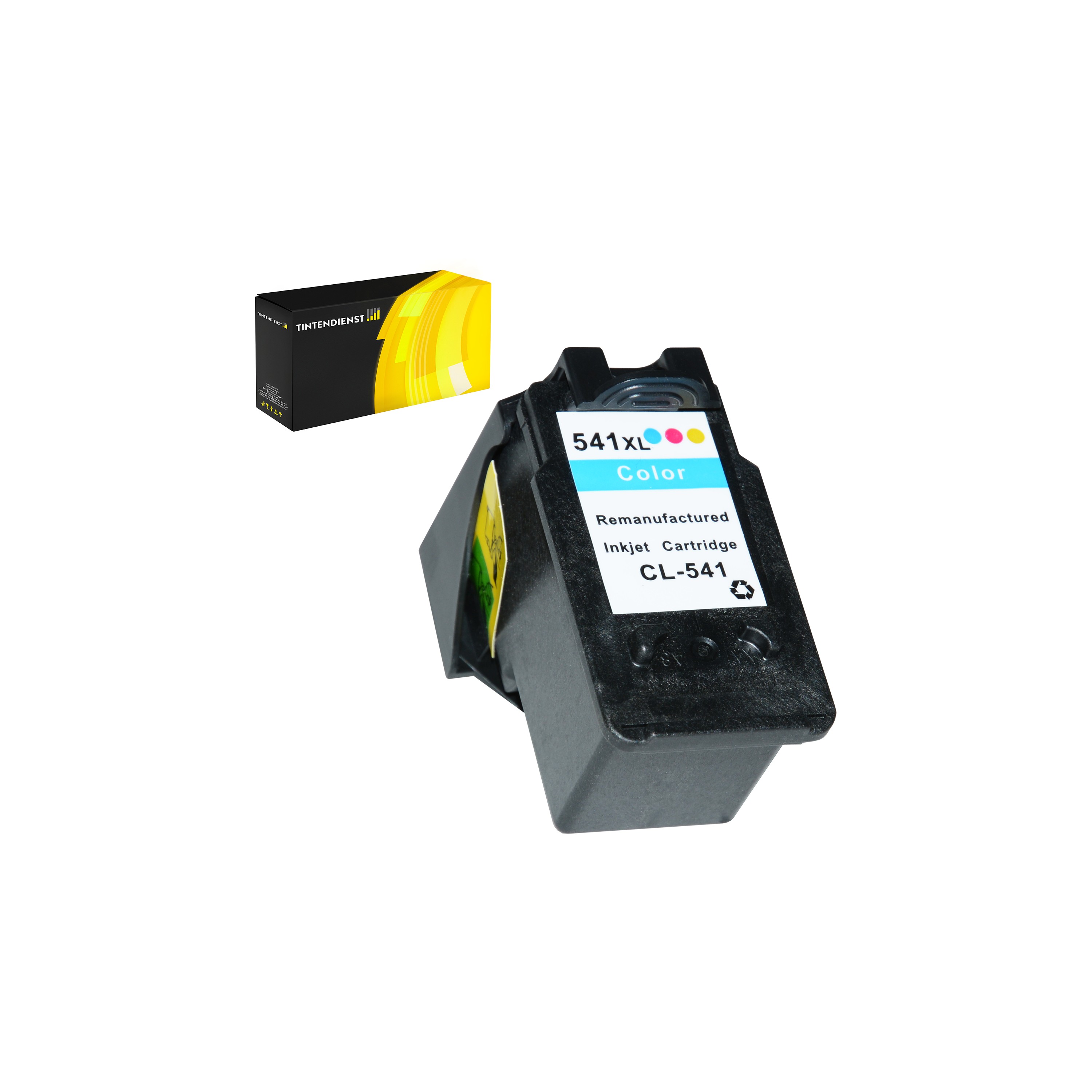 Tintendienst kompatibel für Canon Tintenpatrone 5226B005 / CL-541XL Color [XL Füllmenge]