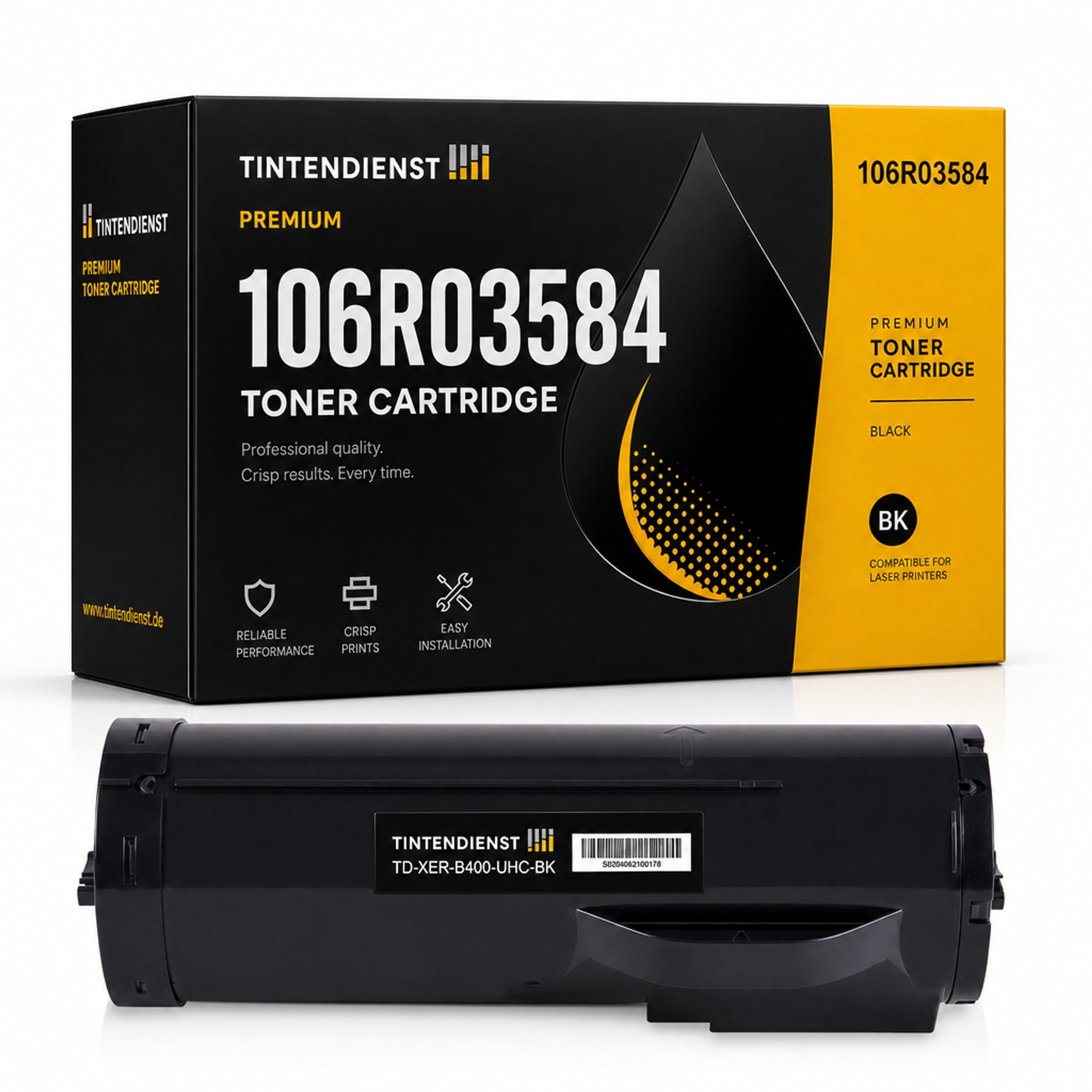 Toner kompatibel zu Xerox 106R03584, schwarz