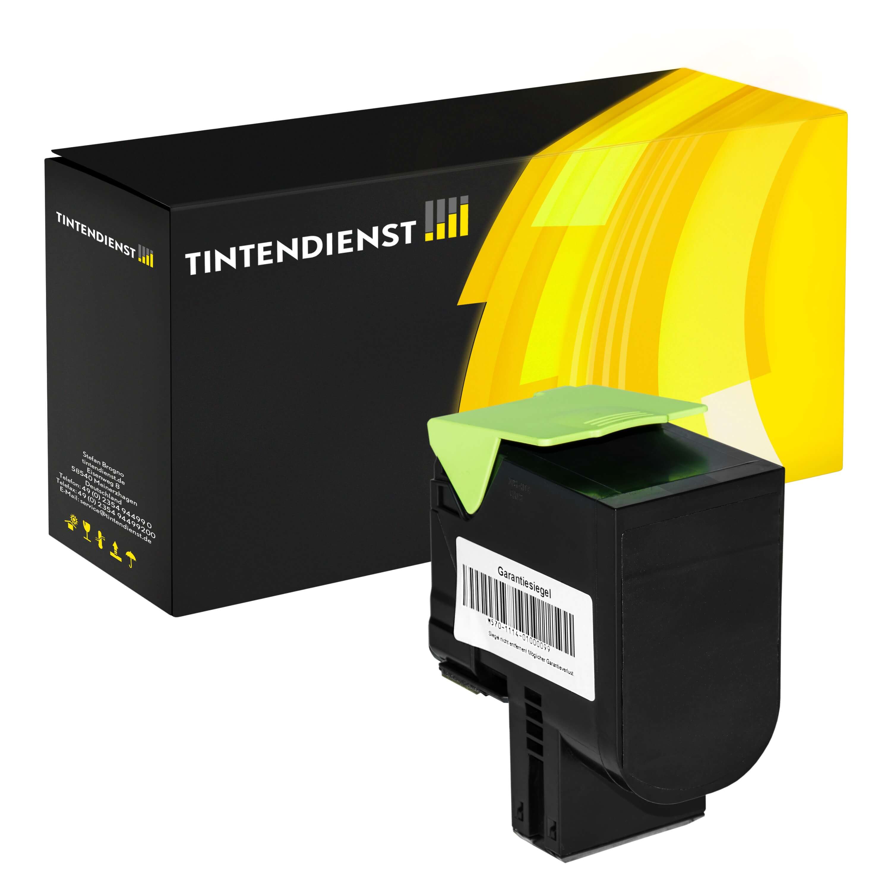 Lexmark 80C0S10 Toner schwarz – Tintendienst kompatibel