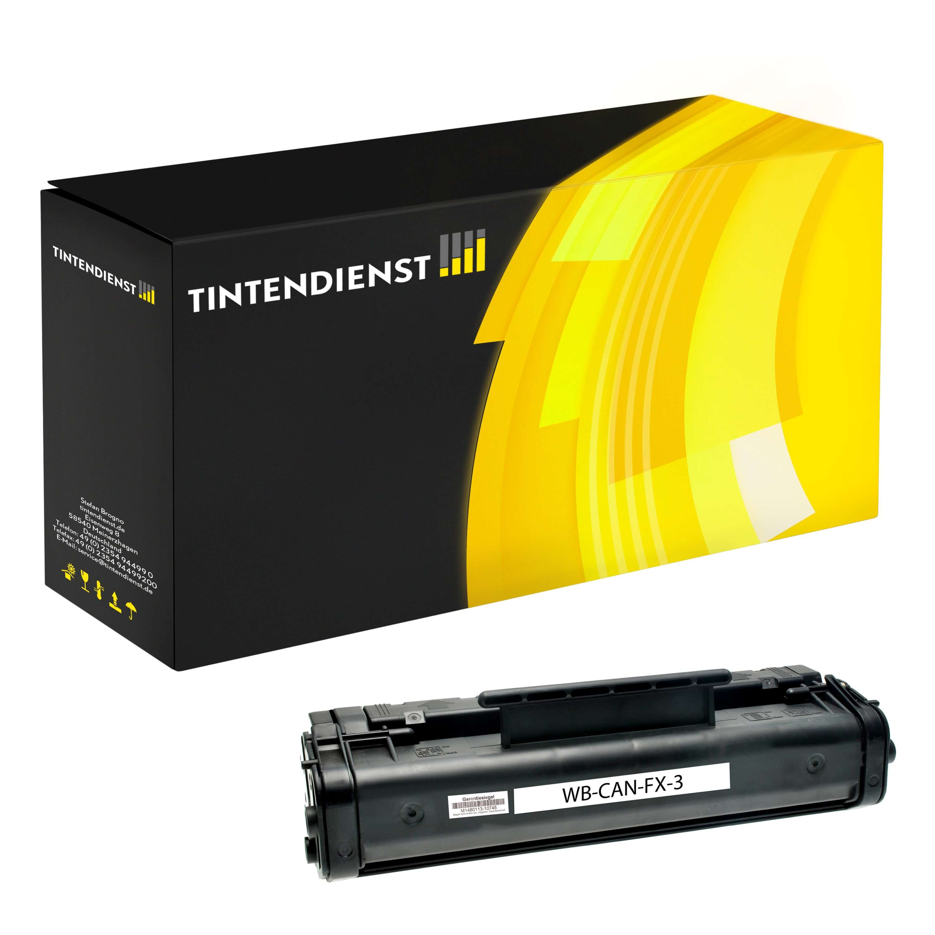 Toner kompatibel zu Canon FX-3, schwarz