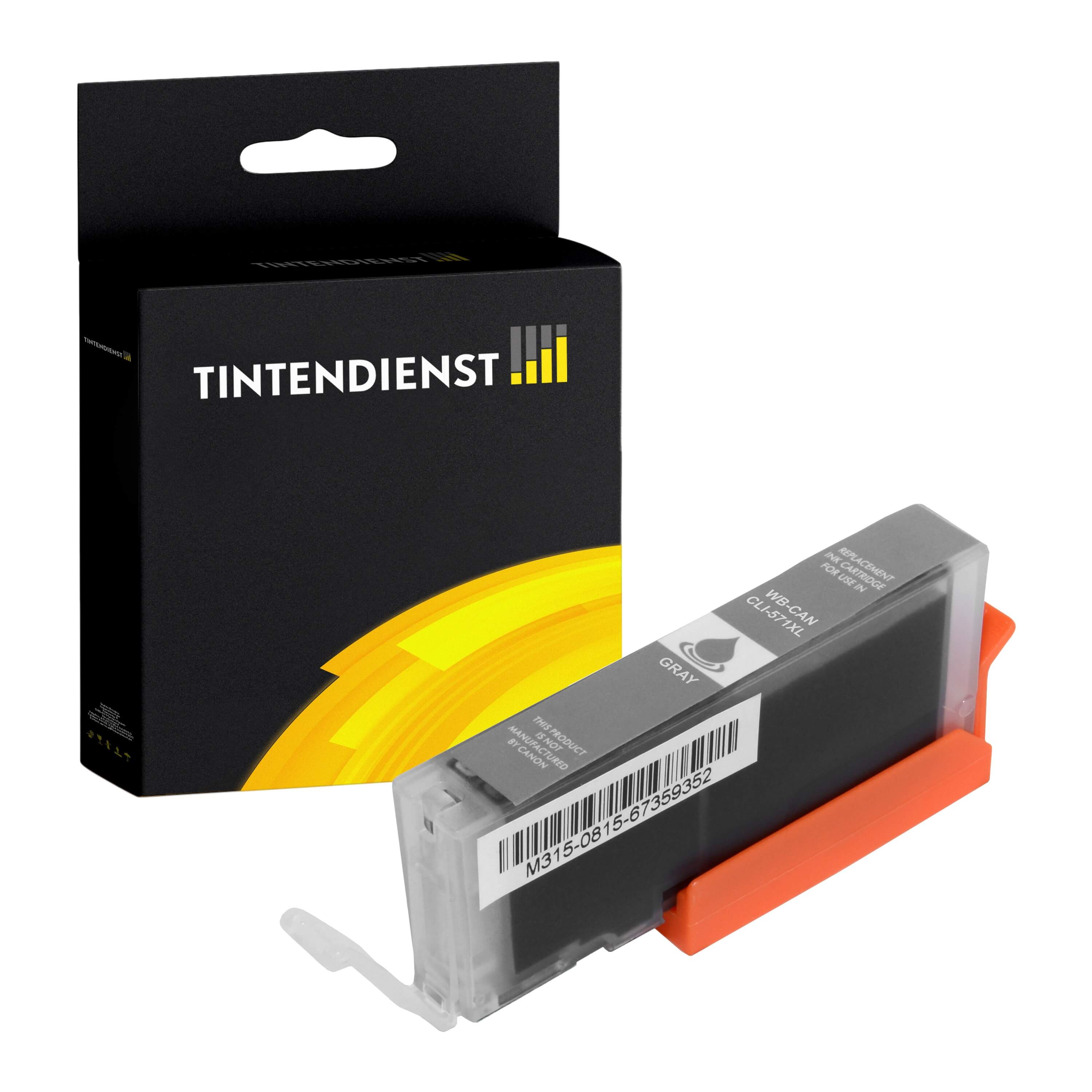 Canon CLI-571GYXL Druckerpatrone (0335C001) grau – Tintendienst kompatibel