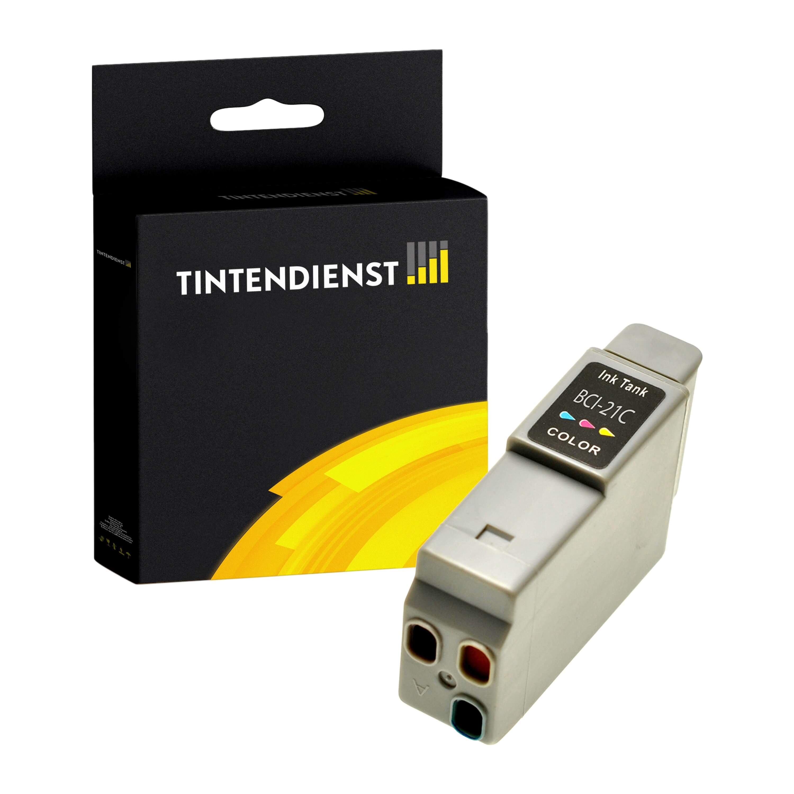Tintendienst kompatibel für Canon Tintenpatrone 0955A002 / BCI-21C Color