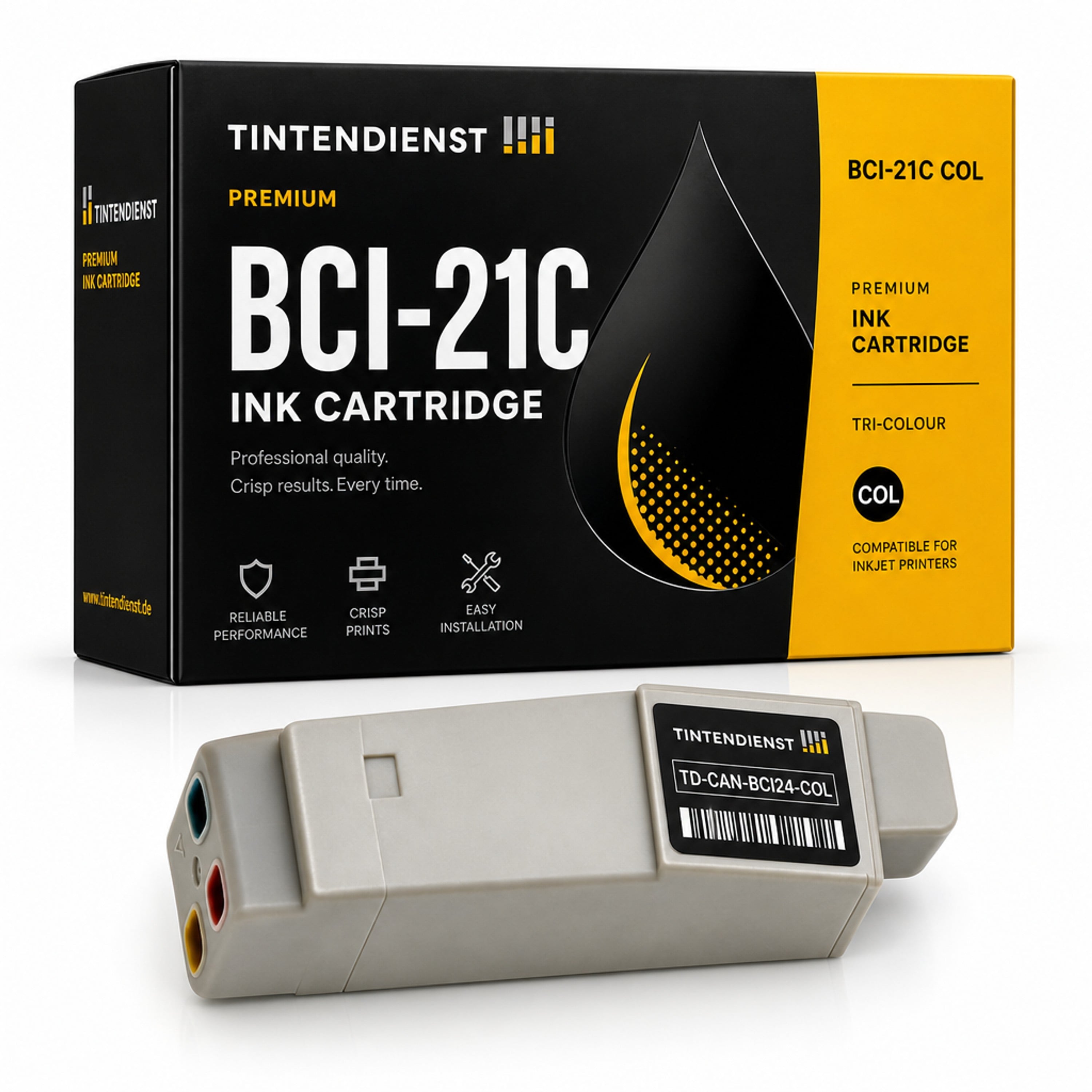 Druckerpatrone kompatibel zu Canon BCI-21C, color