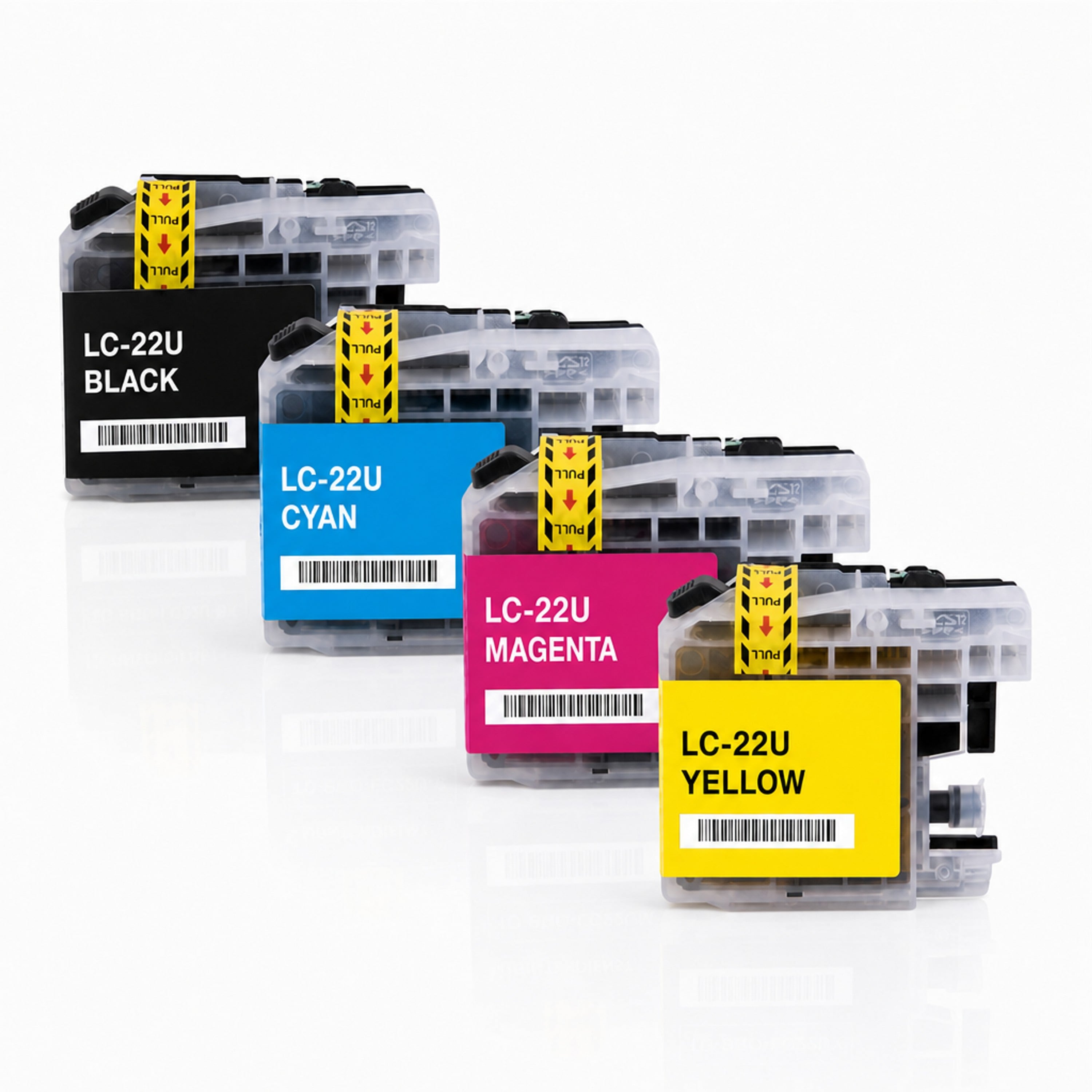 Multipack - Druckerpatrone ersetzt Brother LC-22U, 4 Patronen
