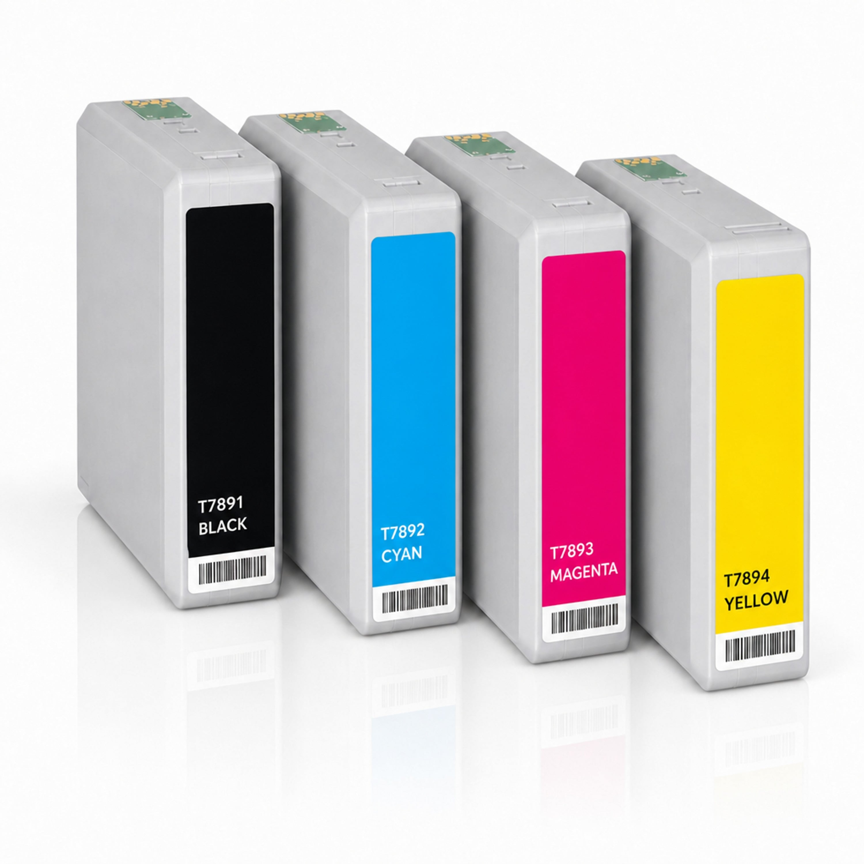 Multipack - Druckerpatrone ersetzt Epson C13T789140, 4 Patronen