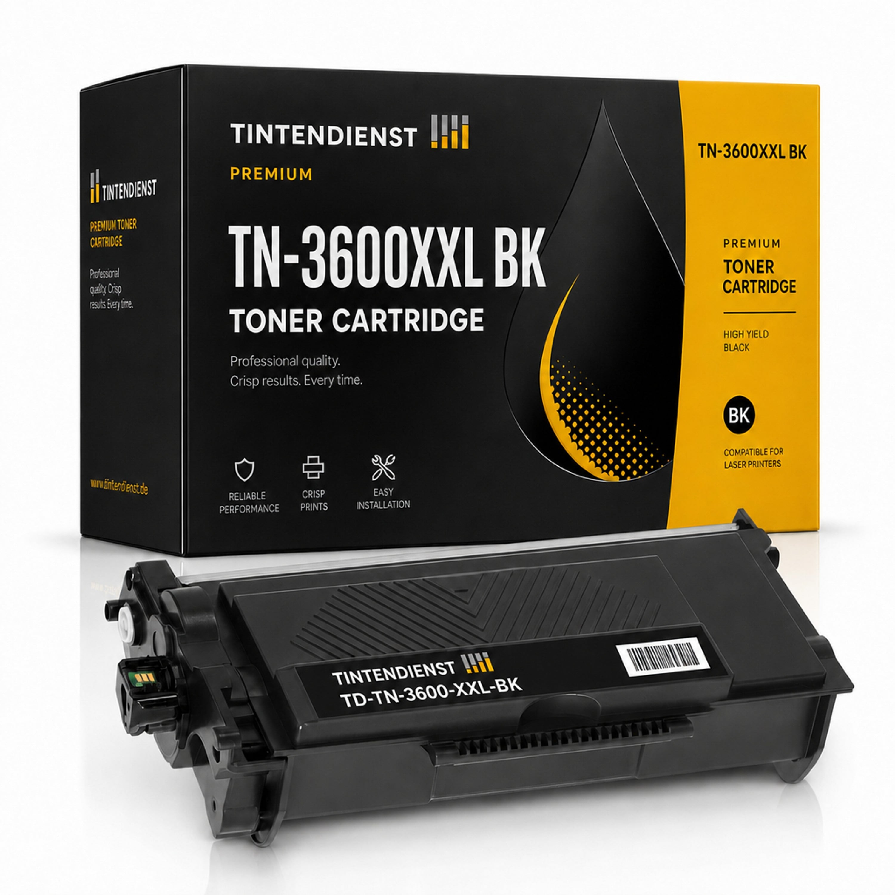 Toner kompatibel zu Brother TN-3600XXL, schwarz