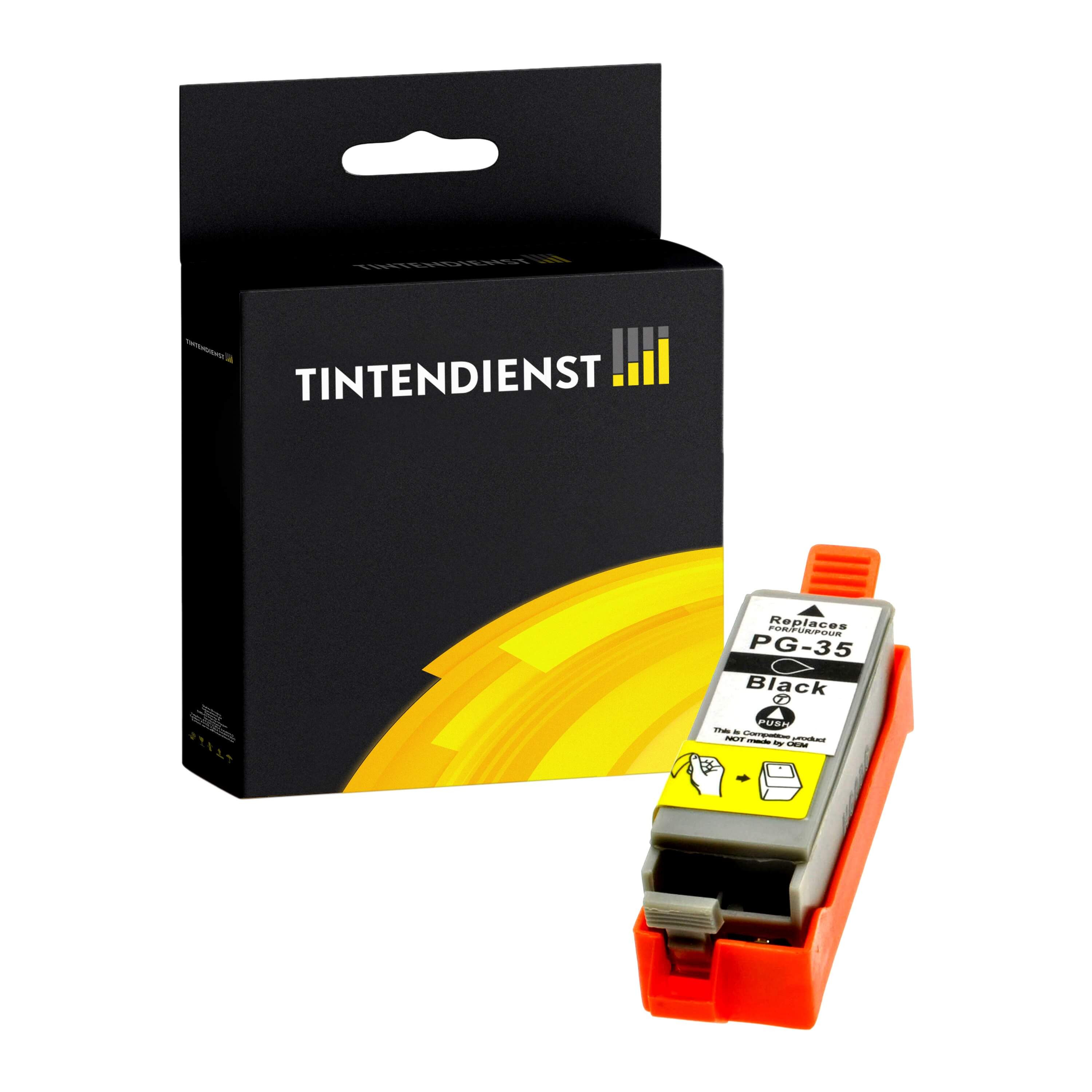 Canon PGI-35BK Druckerpatrone (1509B001) schwarz – Tintendienst kompatibel