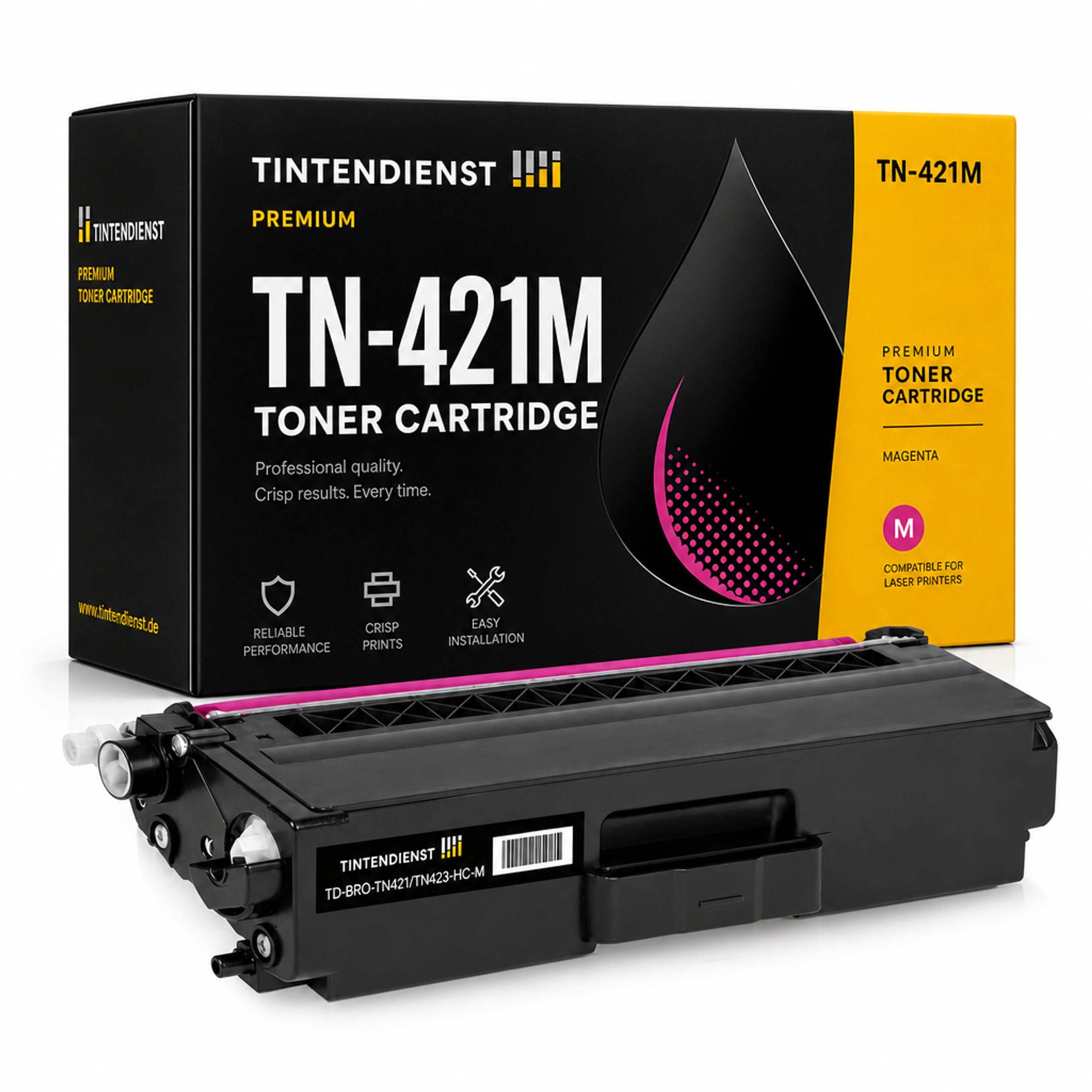 Toner kompatibel zu Brother TN-421M, magenta