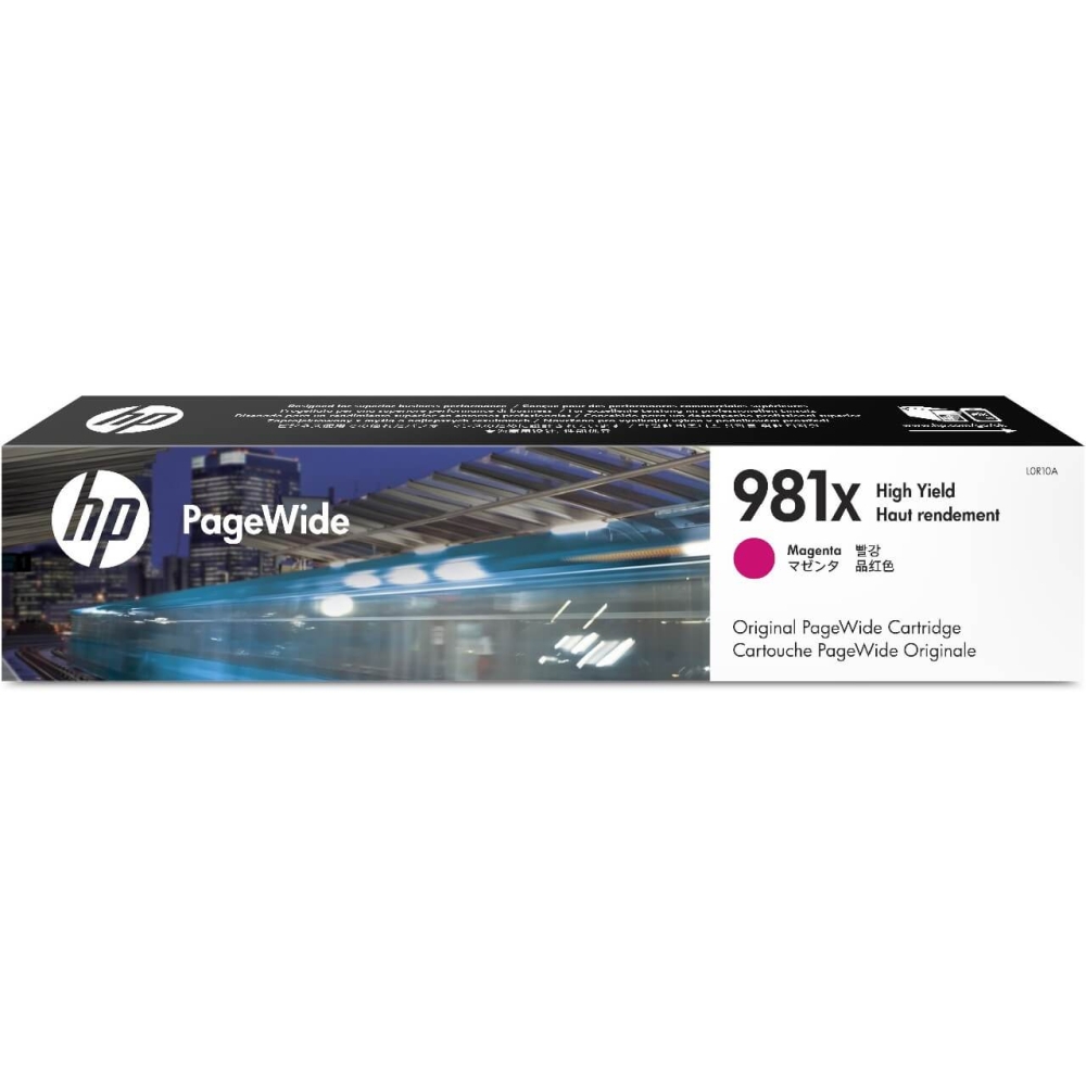 Original HP Tintenpatrone L0R10A / 981X Magenta