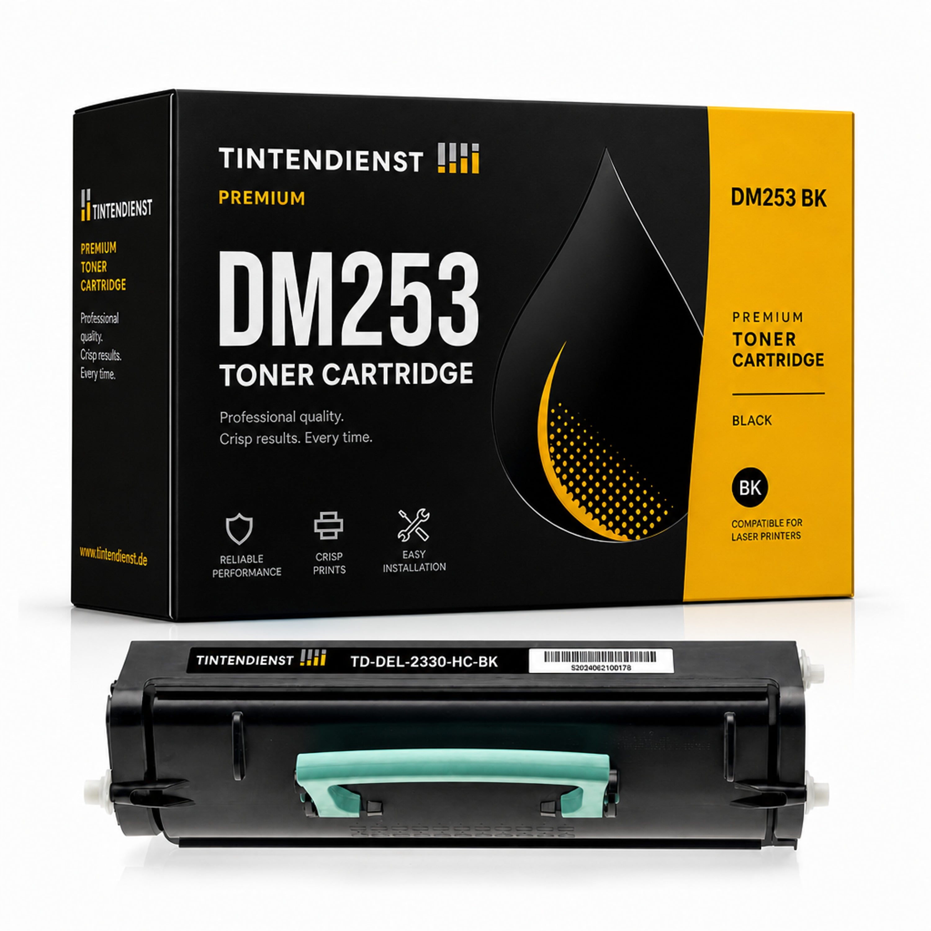 Toner kompatibel zu Dell DM253, schwarz