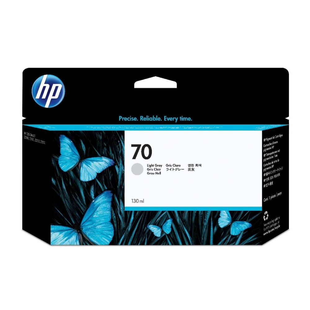 Original HP Tintenpatrone C9451A / 70 Light Grau