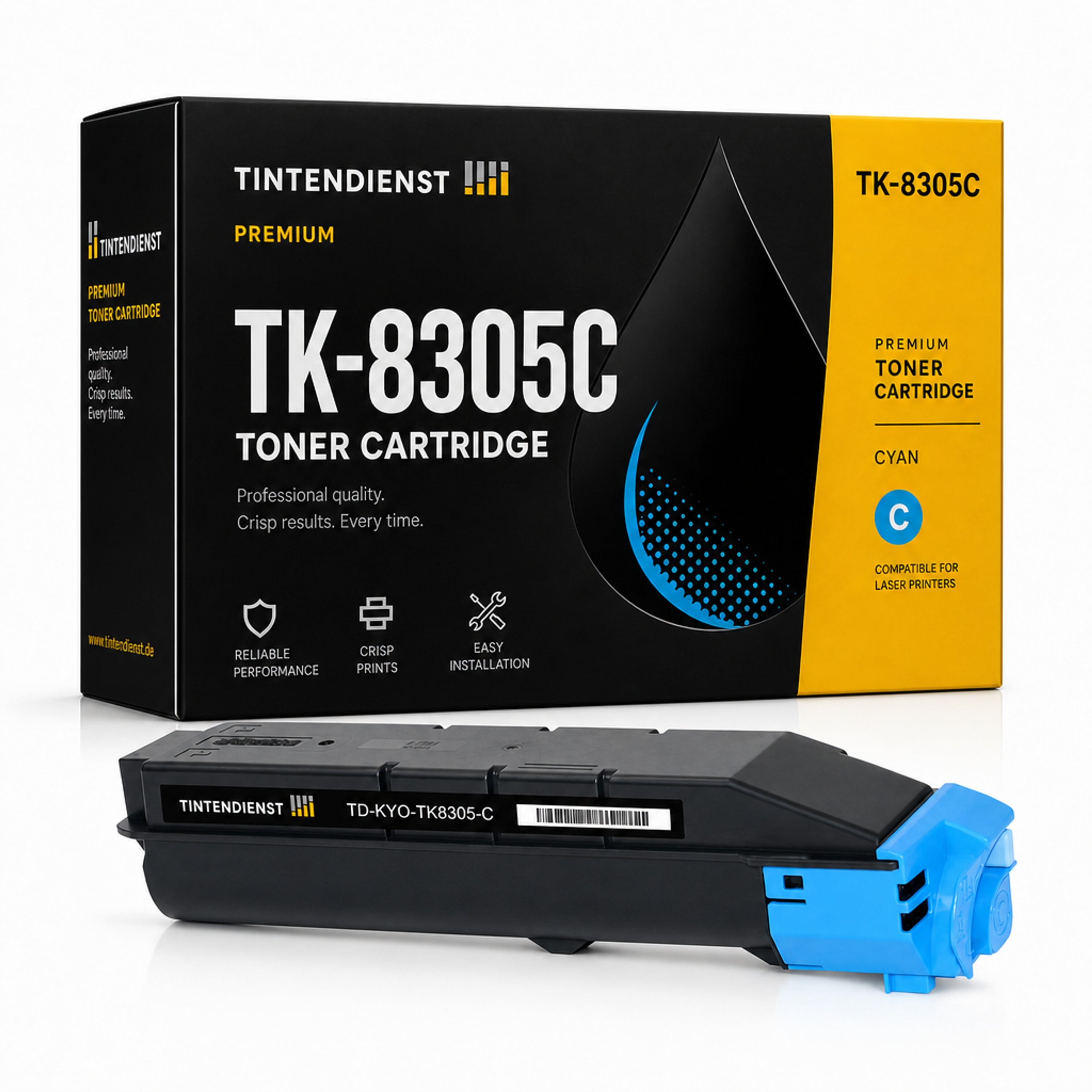 Toner kompatibel zu Kyocera TK-8305C, cyan