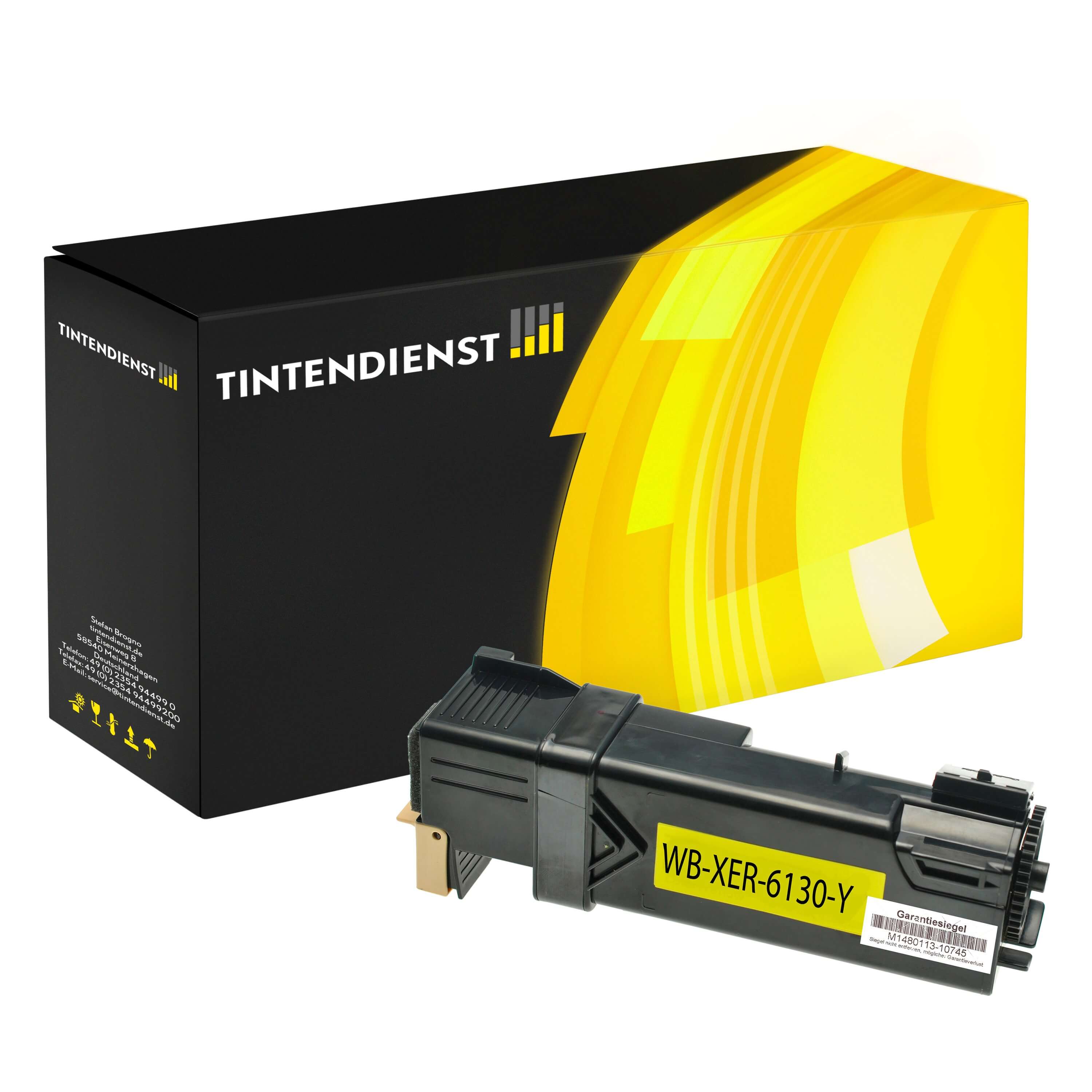 Toner kompatibel zu Xerox 106R01280, gelb